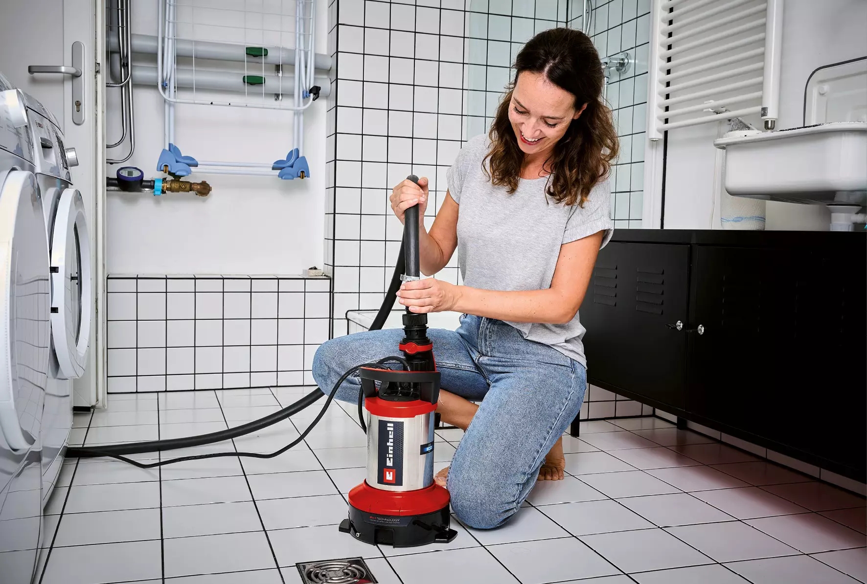 Einhell GE-DP 7535 N LL 750W Kirli Su Dalgıç Pompası