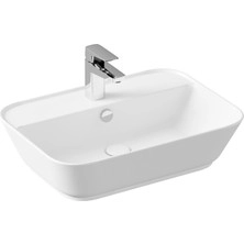 VitrA S20 7475B003-0618 Tezgah Altı Lavabo, 48 cm, Beyaz