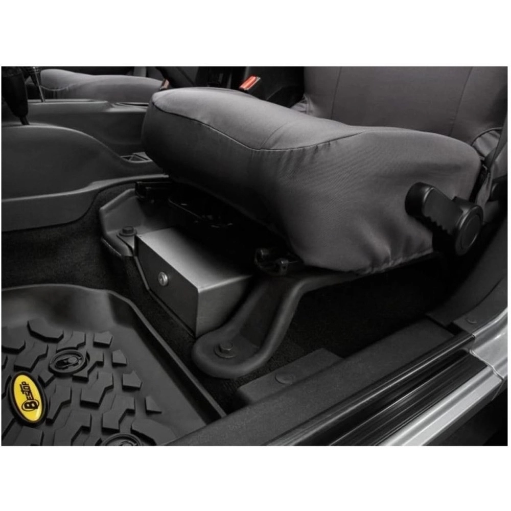 Bestop 42640-01 Wrangler JK Sürücü Tarafı Koltuk Altı Kilit Kutusu