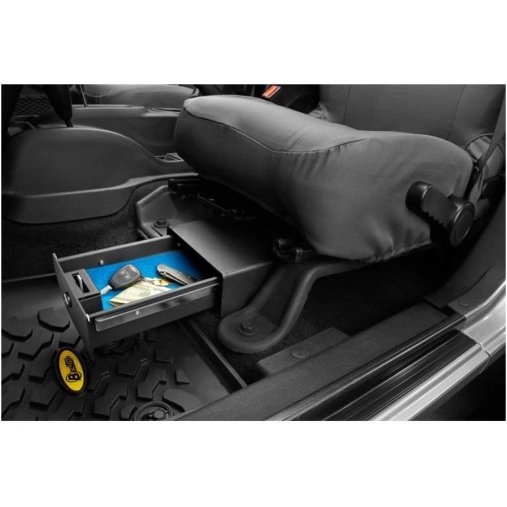 Bestop 42640-01 Wrangler JK Sürücü Tarafı Koltuk Altı Kilit Kutusu