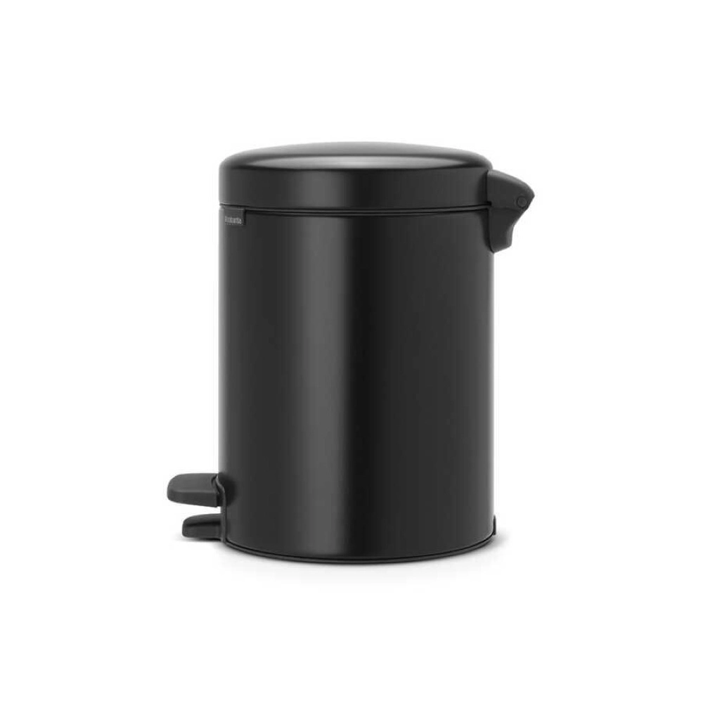Brabantia NewIcon 112928 5 L Mat Siyah Pedallı Çöp Kovası