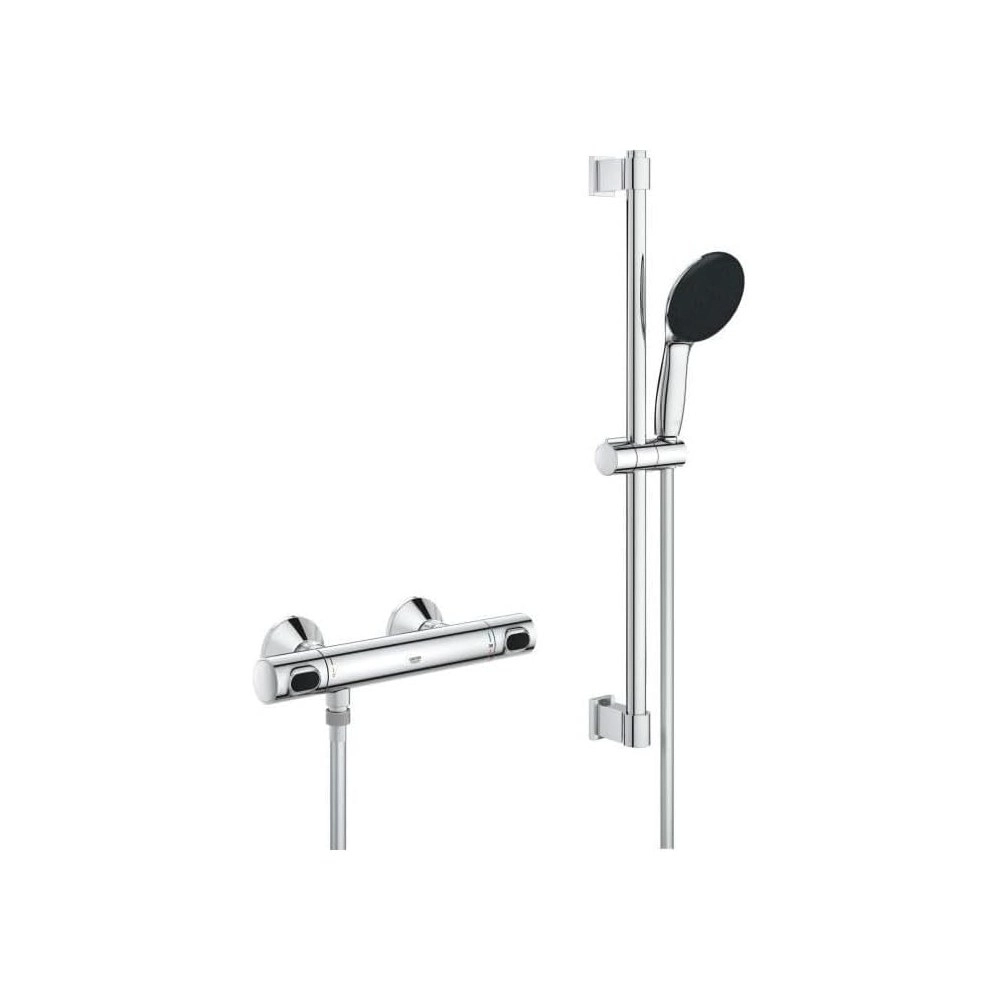 Grohe Precision Flow 34800001 Termostatik Bataryalı Sürgülü Duş Seti