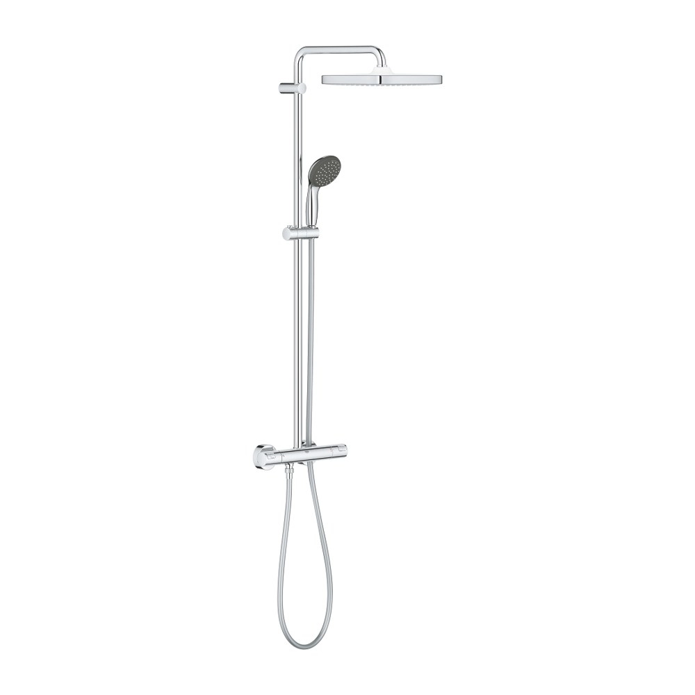 Grohe Vitalio Start 250 Cube 26696000 Termostatik Duş Sistemi Krom