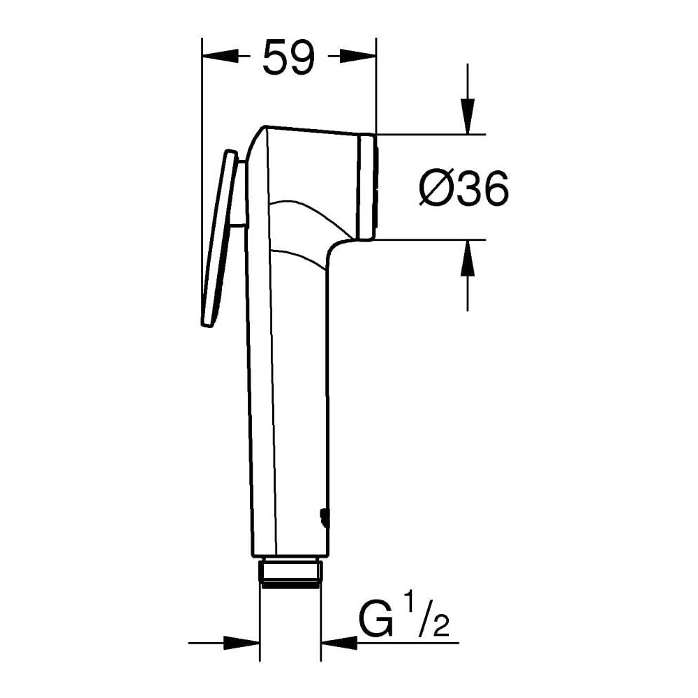 Grohe Vitalio Trigger Spray 30 26351000 Taharet Spreyi El Duşu Krom