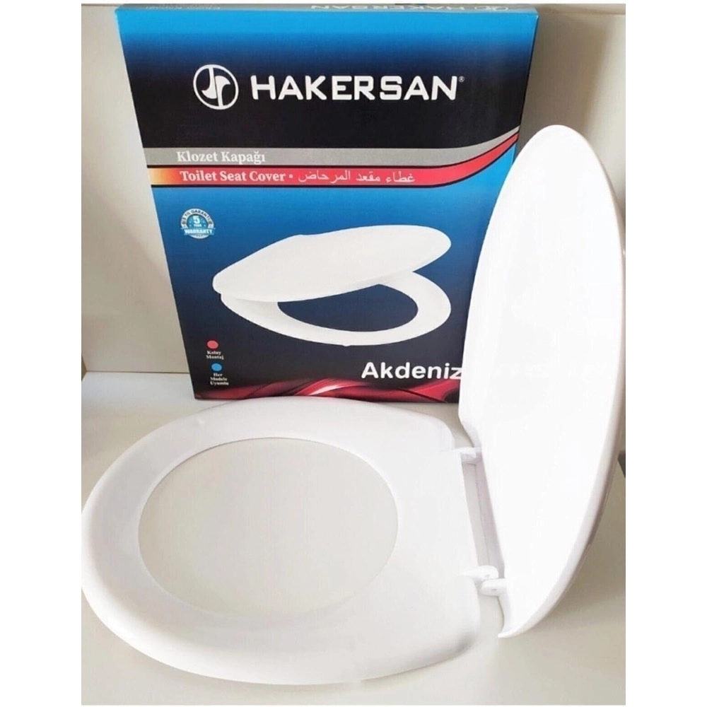 Hakersan Akdeniz ABS Klozet Kapağı Non-Slip