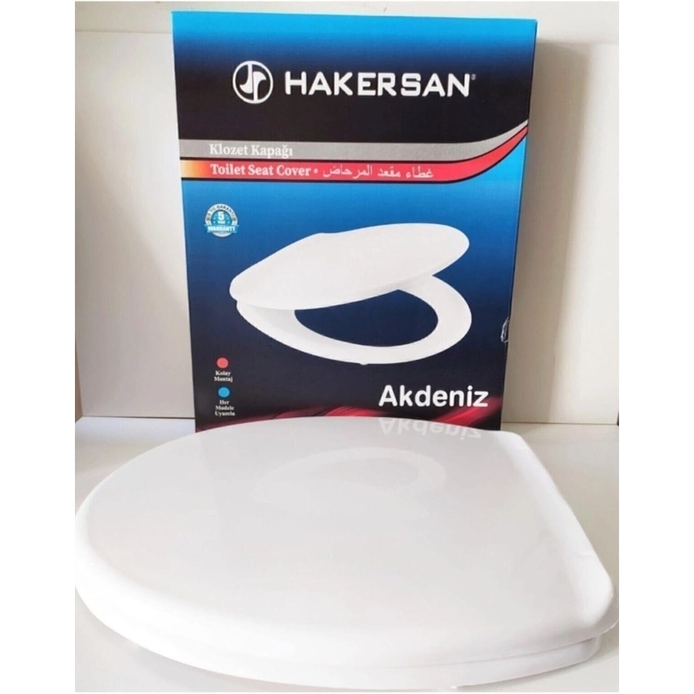 Hakersan Akdeniz ABS Klozet Kapağı Non-Slip