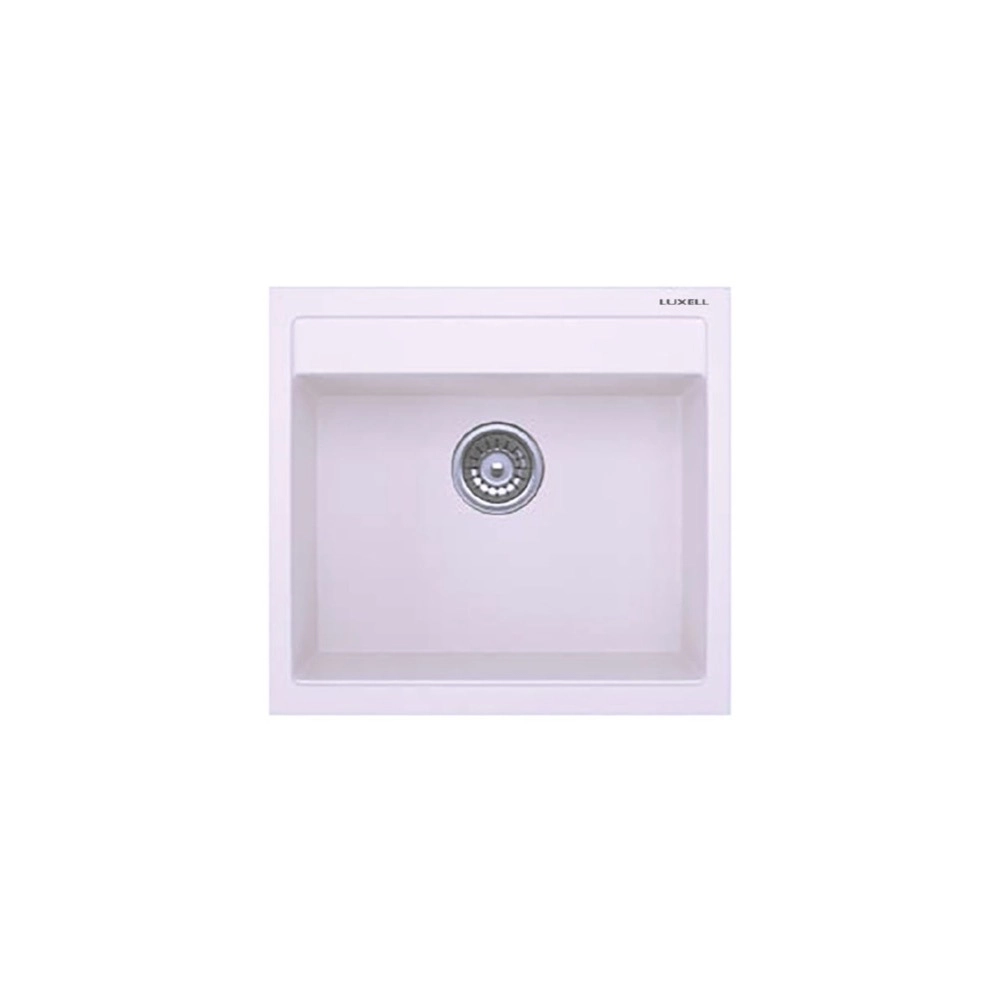 Luxell LX-535 Riva W Beyaz Tek Göz Granit Eviye