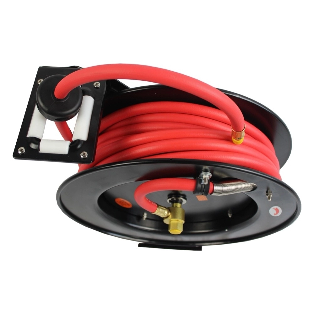 MaxWorks 80720 Otomatik Sarmalı Hava Hortumu Makarası 15,24 m