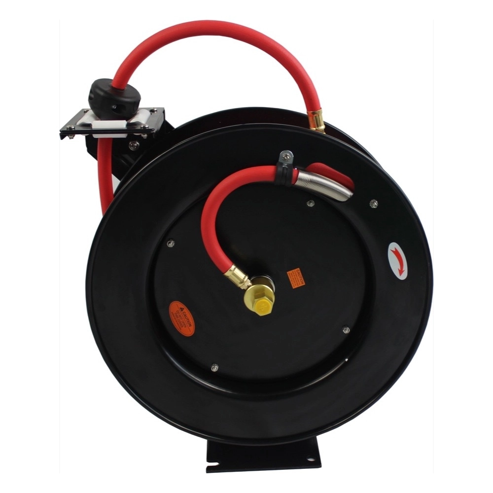 MaxWorks 80720 Otomatik Sarmalı Hava Hortumu Makarası 15,24 m