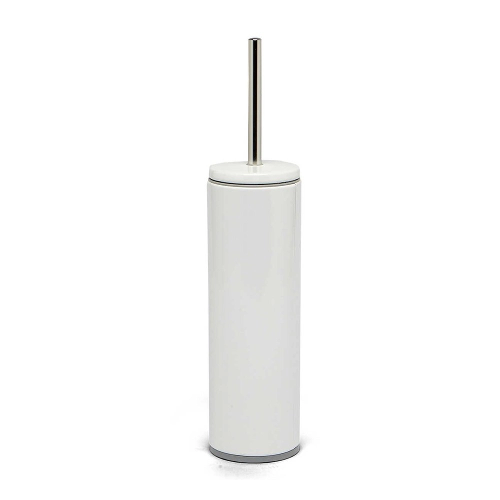 Primanova Cigo M-E42-01-07 Beyaz Gri Tuvalet Fırçası