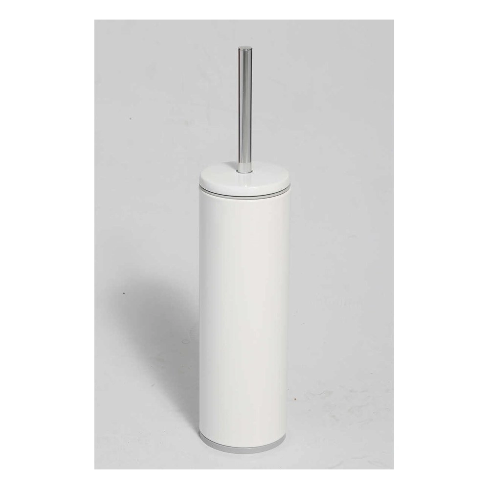 Primanova Cigo M-E42-01-07 Beyaz Gri Tuvalet Fırçası