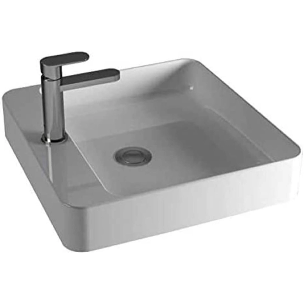 Rotenberg Smart 60 Çanak Lavabo 59.5x38 cm Beyaz