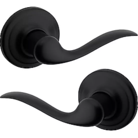 Kwikset Tustin 97200-816 demir siyah oda kapısı kolu