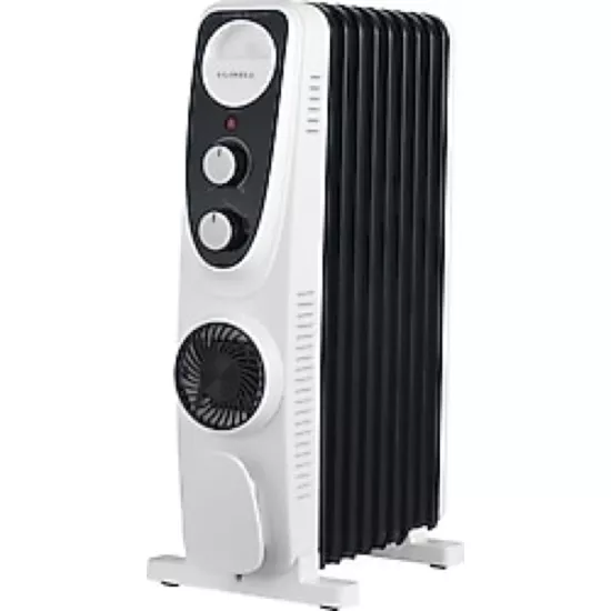 Luxell LUX09-FP-BW 9 dilim turbo fanlı yağlı radyatör