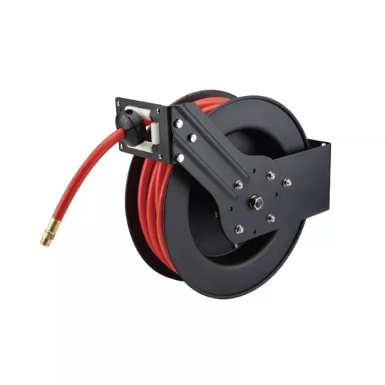 MaxWorks 80720 Otomatik Sarmalı Hava Hortumu Makarası 15,24 m
