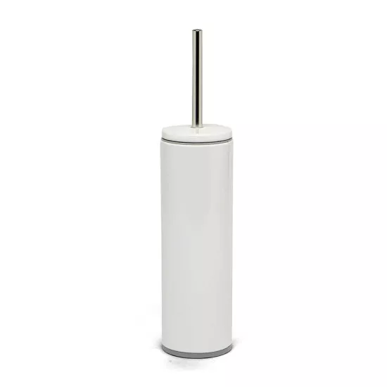 Primanova Cigo M-E42-01-07 Beyaz Gri Tuvalet Fırçası
