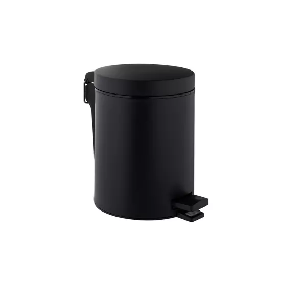 VitrA Base 300 5 Litre Mat Siyah Çöp Kovası A4414936