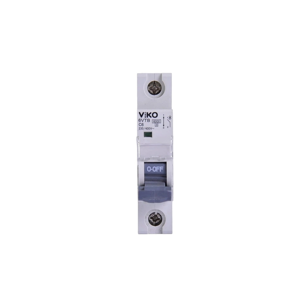 Viko 6VTB-1C06 Tek Kutuplu 6 A C Tipi Otomatik Sigorta