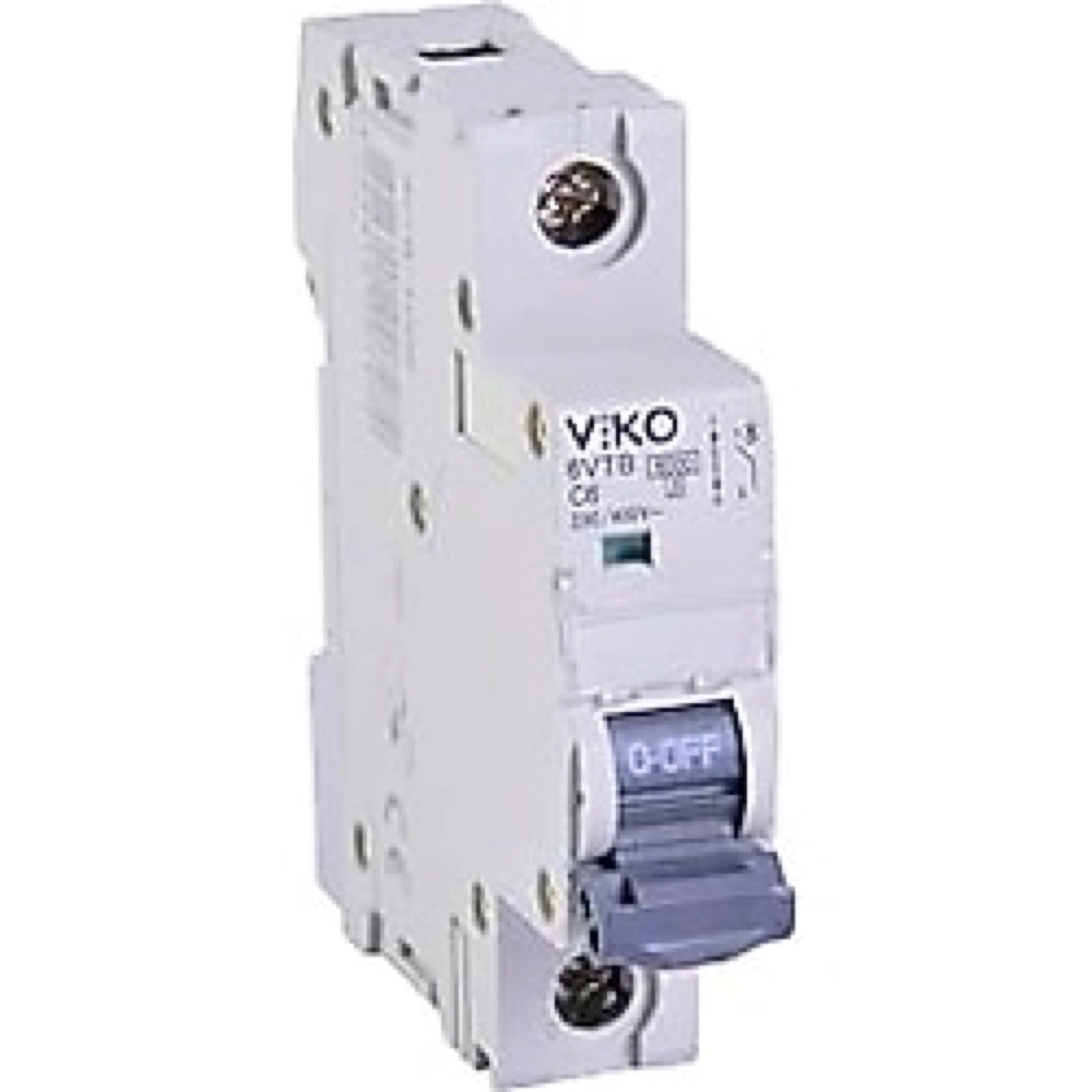 Viko 6VTB-1C06 Tek Kutuplu 6 A C Tipi Otomatik Sigorta