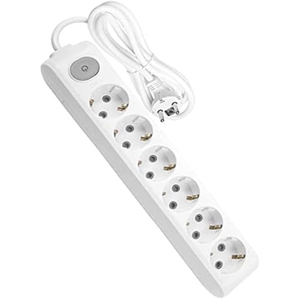 Viko Multi-Let 6’lı Anahtarlı Topraklı 3 m Priz