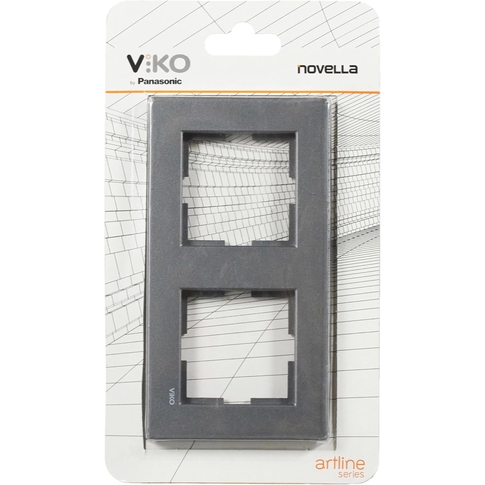 Viko Novella Füme İkili Çerçeve