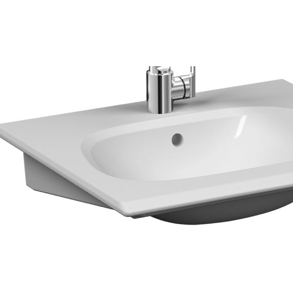 VitrA Frame 60 cm VitrA Clean Etajerli Lavabo