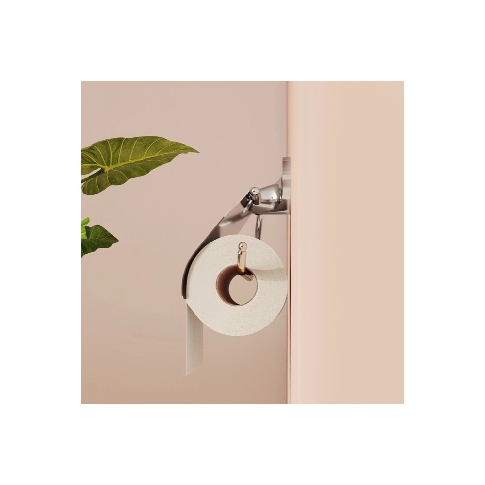 VitrA Marin Krom Kapaklı Tuvalet Kağıtlığı