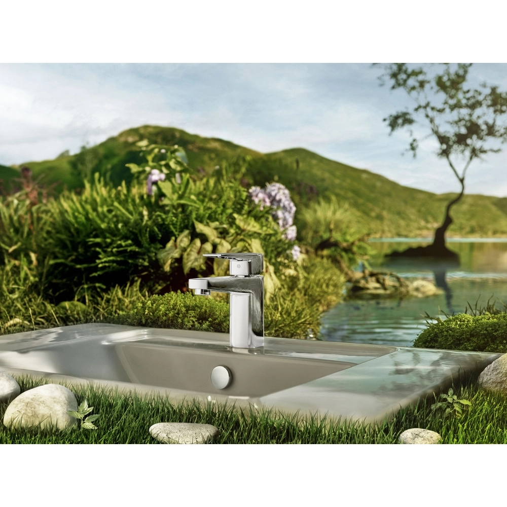 VitrA Root Square BluEco Krom Yüksek Lavabo Bataryası
