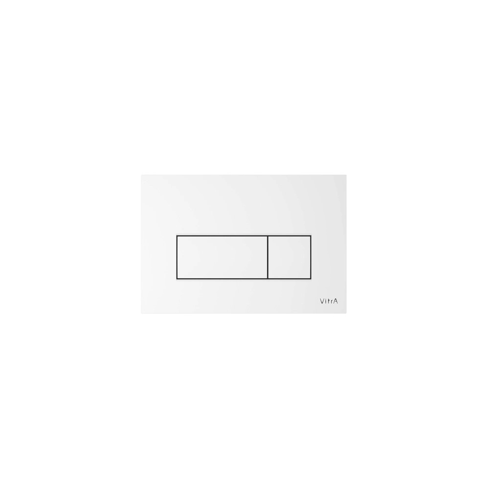 VitrA Root Square Parlak Beyaz Kumanda Paneli