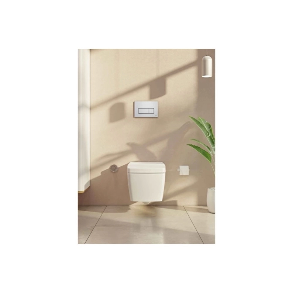 VitrA Root Square Parlak Beyaz Kumanda Paneli