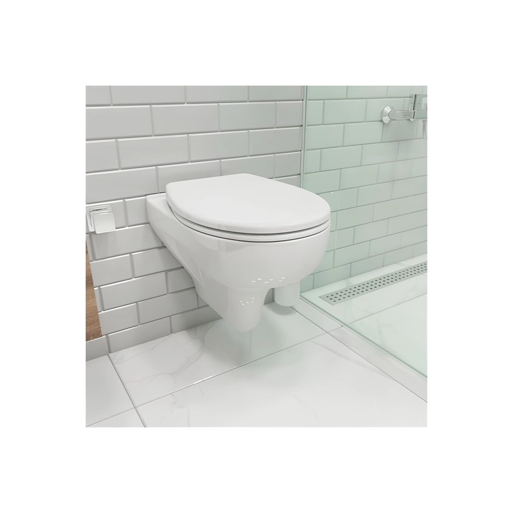 VitrA S10 23-003-001 Nüvoplast Klozet Kapağı, Beyaz