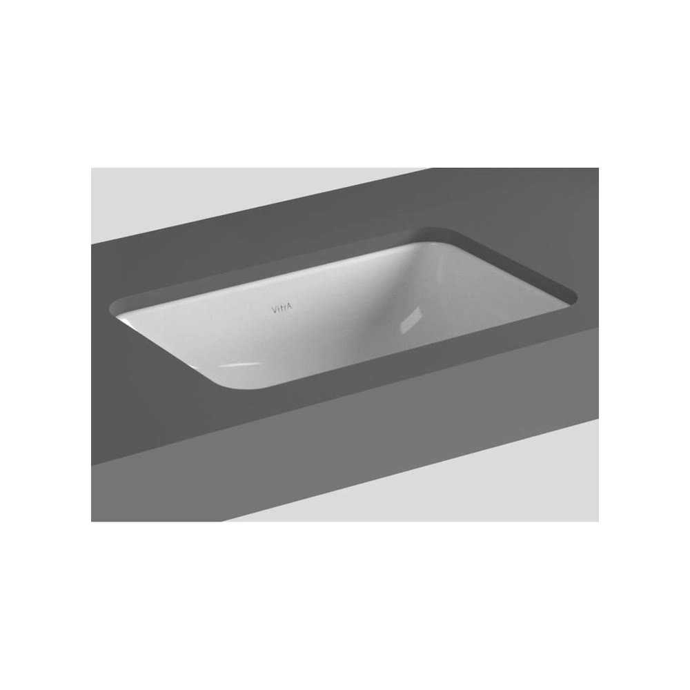 VitrA S20 7475B003-0618 Tezgah Altı Lavabo, 48 cm, Beyaz