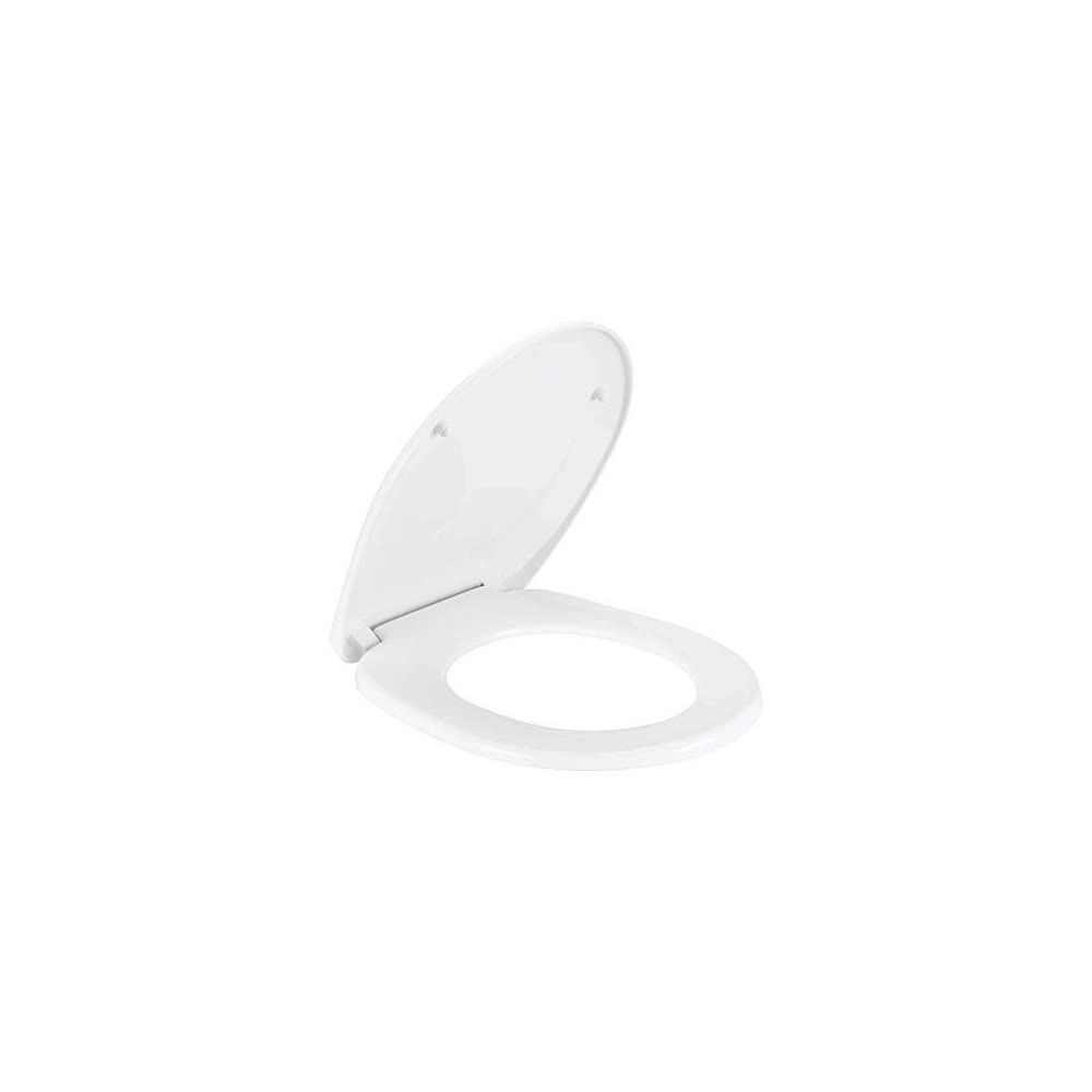 VitrA S20 Round 109-003-909 Üniversal Klozet Kapağı, Yavaş Kapanır, Beyaz