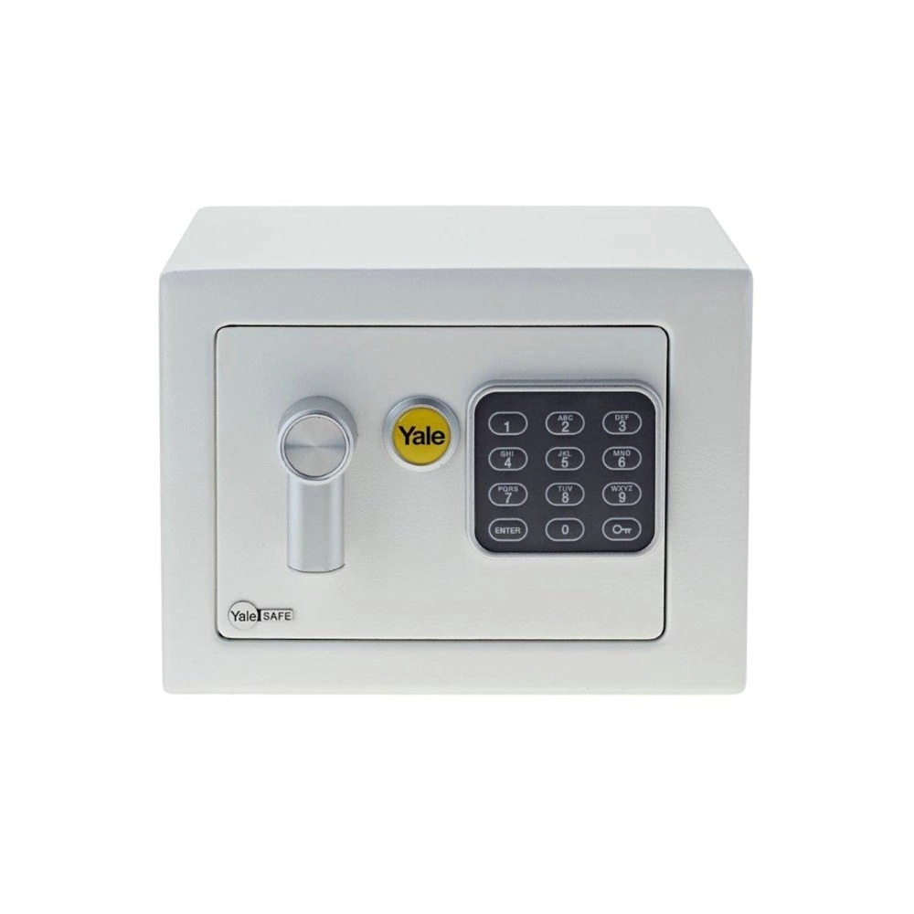 Yale YSV/170/DB1/W Dijital Mini Boy Kollu Kasa Beyaz
