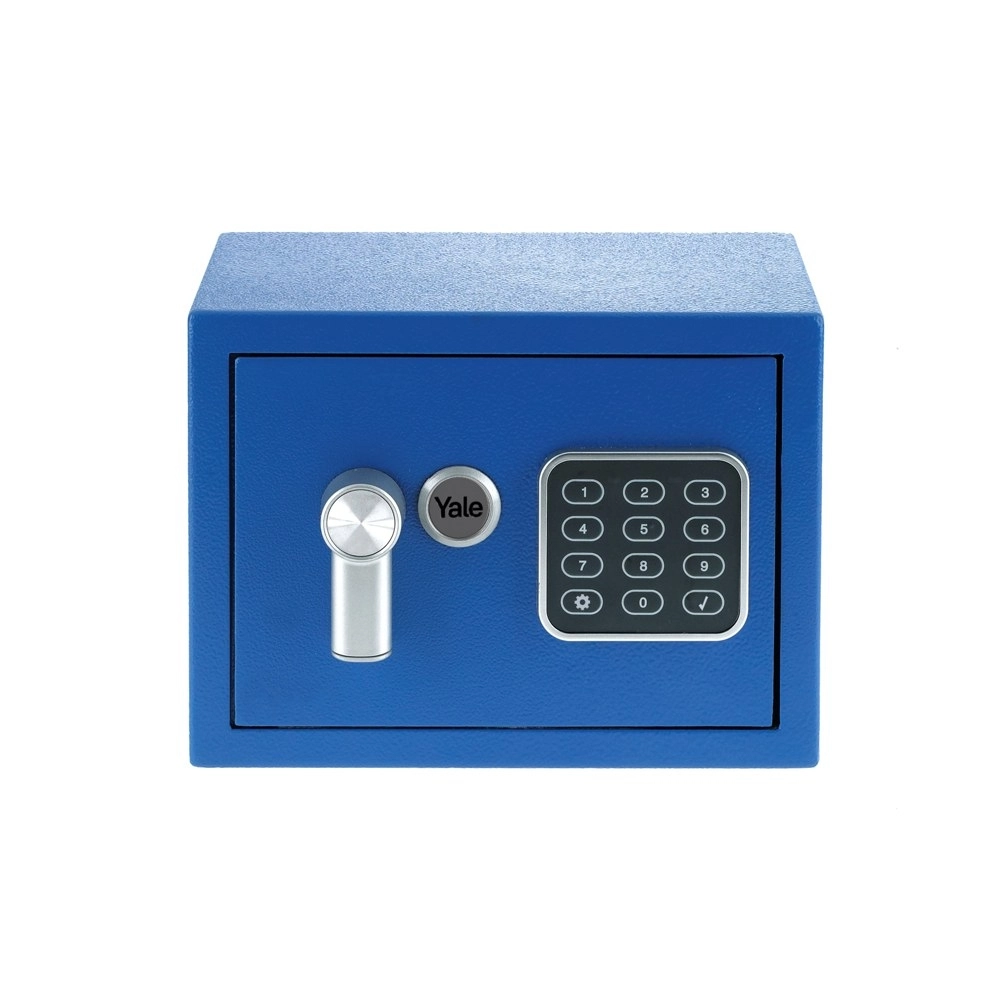 Yale YSV/170/DB2/B Dijital Mini Boy Kollu Kasa Mavi