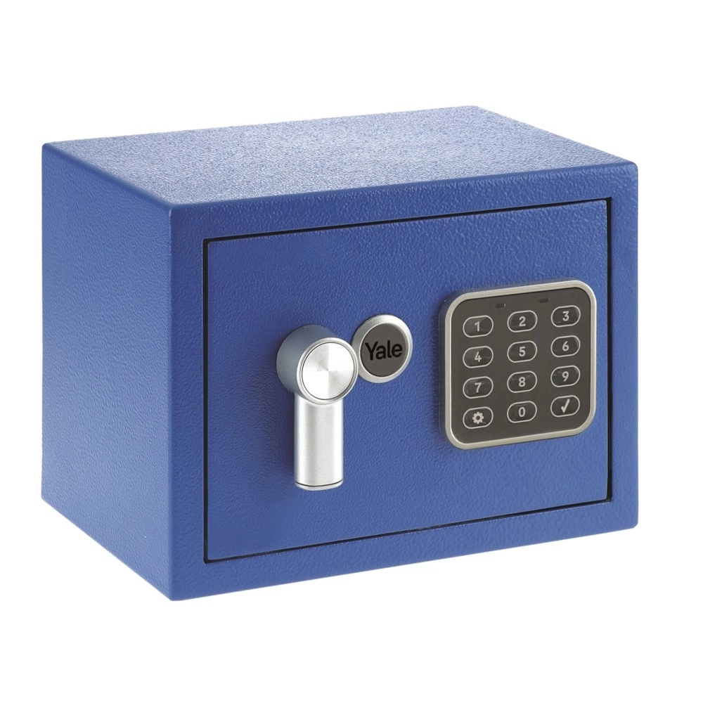 Yale YSV/170/DB2/B Dijital Mini Boy Kollu Kasa Mavi