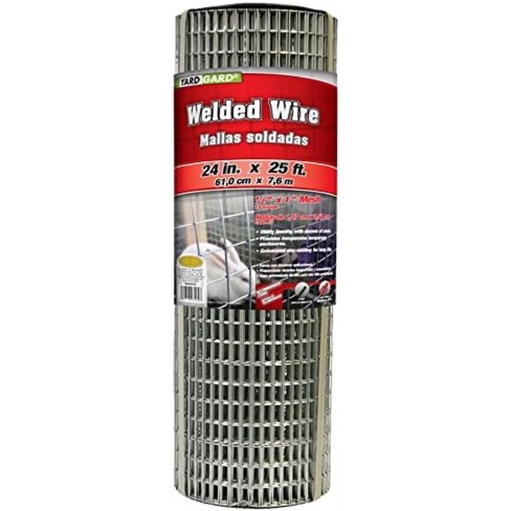 YARDGARD 309301A Galvanizli Kaynaklı Tel Çit 61 cm x 7.62 m 16 Gauge